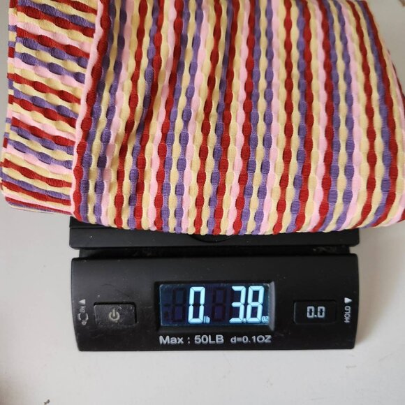 No Boundaries Women's High-Waisted Striped Bikini Bottom Size XL - Picture 7 of 7